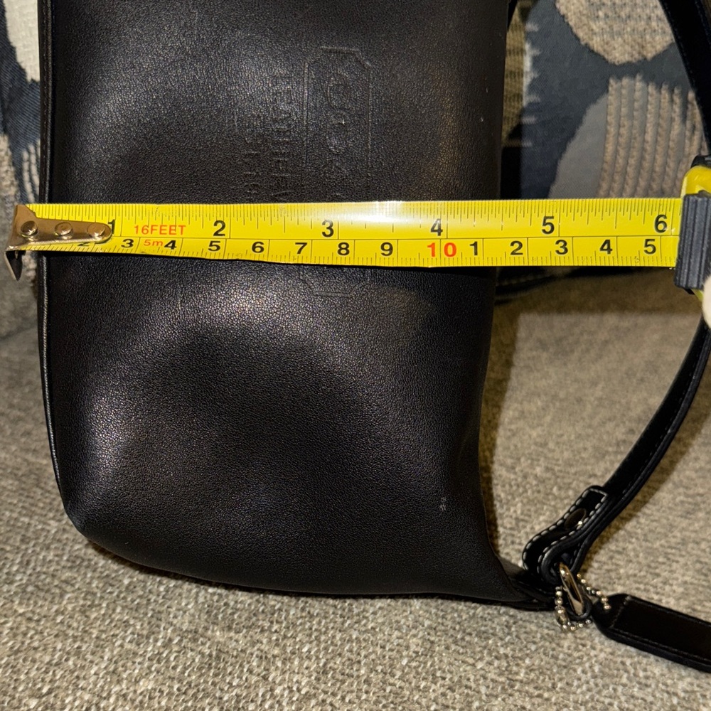 Coach Super Mini Leather Handbag - Picture 12 of 12